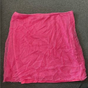 Women’s Sheer Sequin & Glitter Skirt and Top Set